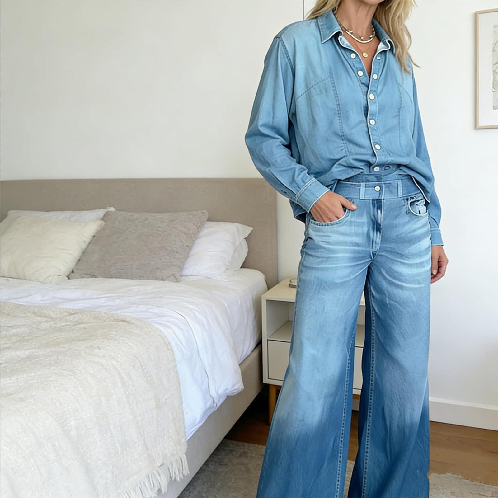 Generico Tuta Donna Sportiva Primavera Set Due Pezzi Completo elegante Felpa Training Maniche Lunghe e Pantaloni Tuta Sportiva Donna Per Palestra