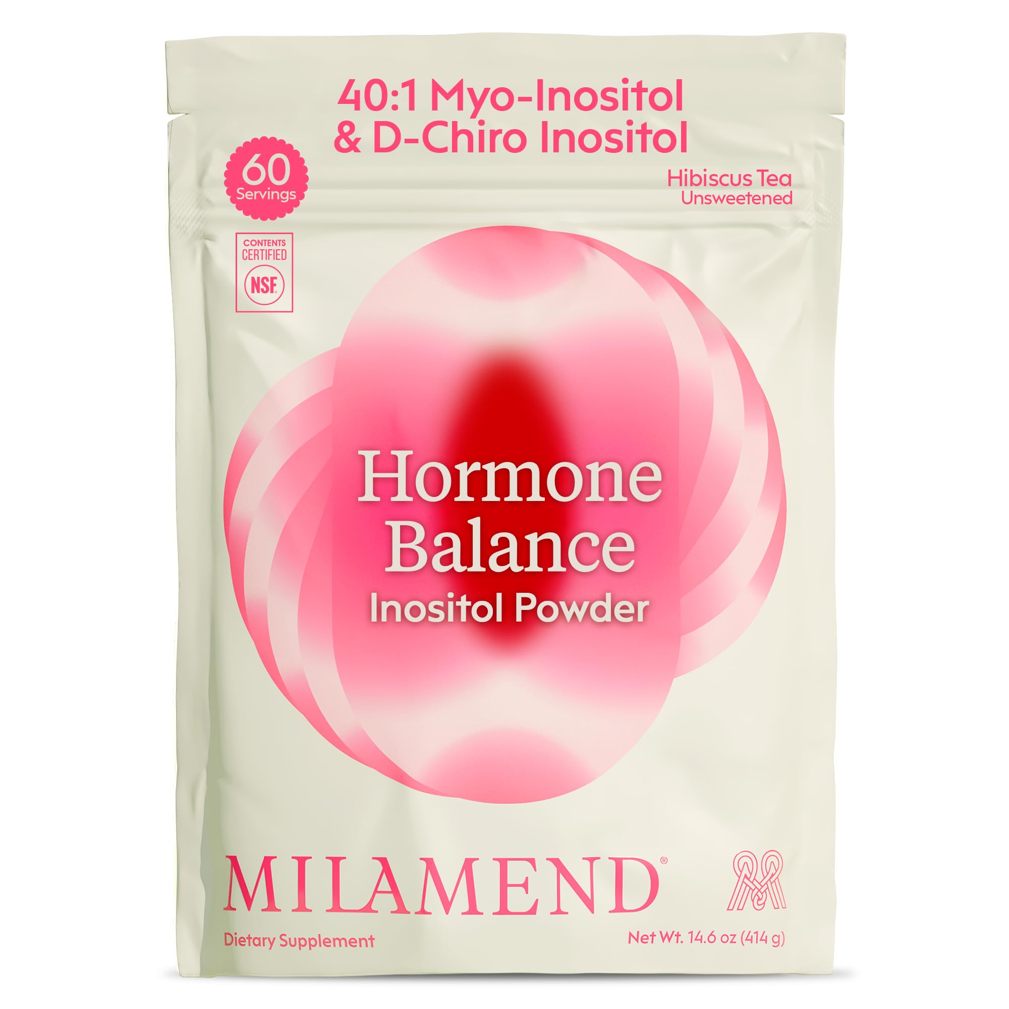 40:1 Inositol Powder Multi-Nutrient Women's Hormonal Supplement Drink Mix