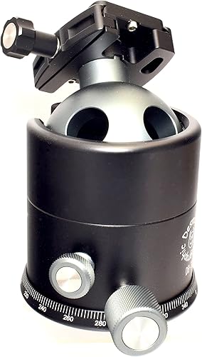Miniatura 2 de Desmond DB-70 - Cabezal de bola de 2.756 in compatible con bloqueo de pan y abrazadera rápida DRC-60 para trípode