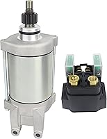 Vista 1 de Motor de arranque y solenoide de relé compatible con Yamaha Raptor 660 Yfm660 2001 2002 2003 2004 2005