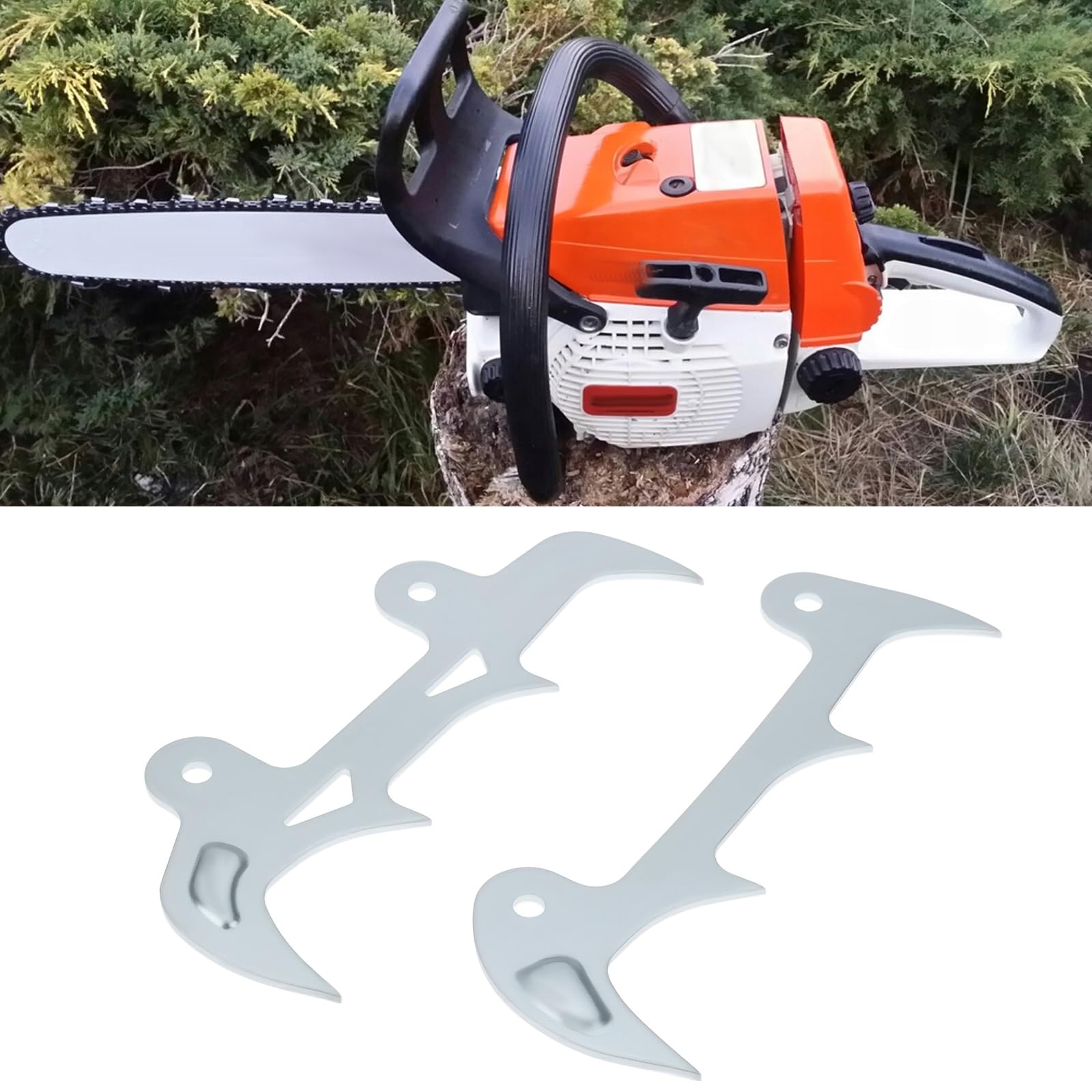 2pcs Pointes et Embouts de Tronçonneuse 0000-660-0800 Compatible avec Stihl MS 260 261 CQ 361 CB