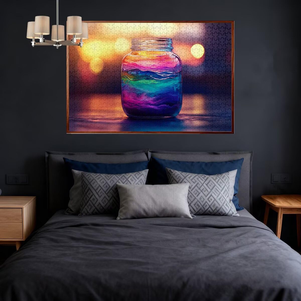 Puzzle 3000 elementów dla dorosłych, sowa, butelka, klasyczne drewniane puzzle dla dorosłych, 122 x 81 cm, imponująca gra edukacyjna, wyzwanie, gra logiczna dla całej rodziny, relaksacyjny, prezent