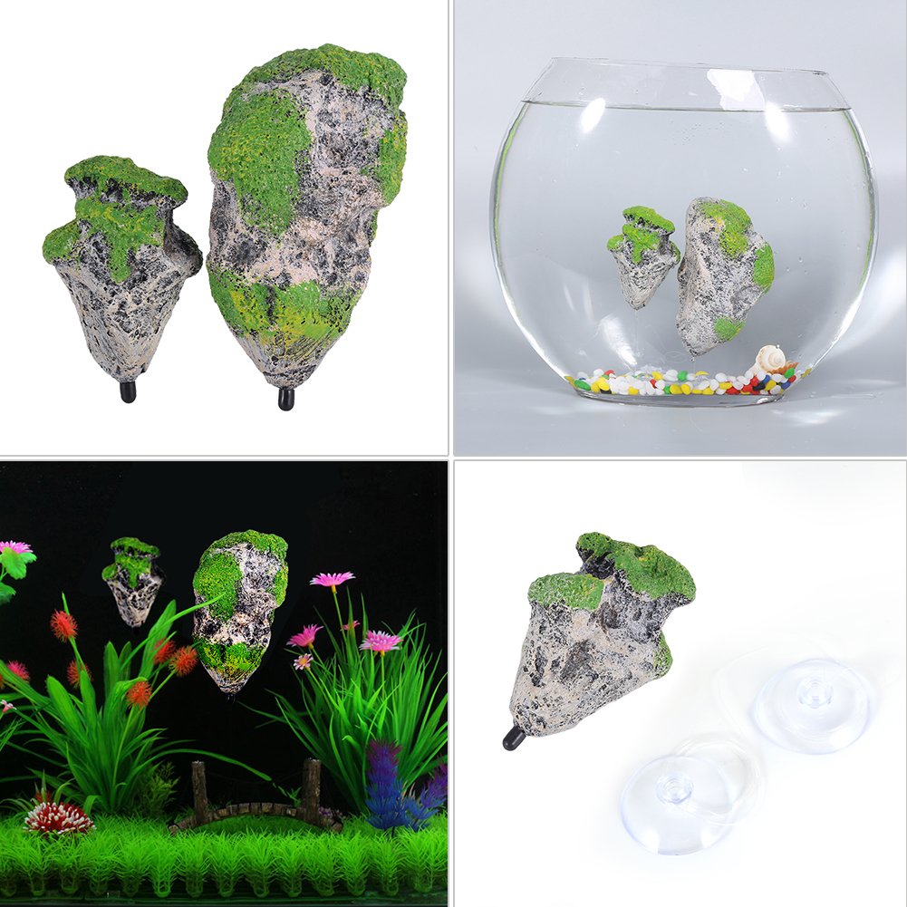 Decoración Acuario WEIWUXIAN Resin Aquarium Ornament, Acuario Adornos De Resina, , Pecera Decoración De Fish Tank Resina Robot Betta Fish Hide Cave Ornamento Decoracion Acuario Grande