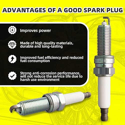 Miniatura 4 de Juego de 4 bobinas de encendido UF817 27301-2B120 y 4 bujías de iridio compatibles con Hyundai Elantra 2017-2019 Sonata 2015-2019 Tucson 2016-2018