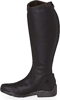 Mark Todd Collection Men Mark Todd Fleece Lined Tall Winter Boots 890788, Brown, 42