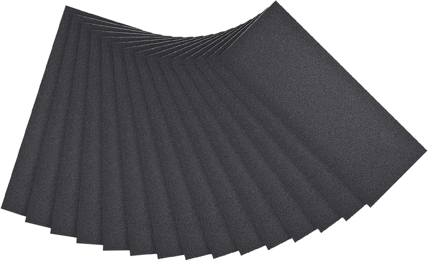 Boxonly 9 x 3.6inch Wet Dry Sand Paper，Waterproof Sandpaper for Metal Sanding, Automotive Polishing 180 Grits 15pcs