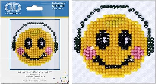 Miniatura 10 de DIAMOND DOTZ Kits de pintura de diamantes de flor de la pasión para adultos, kits de arte de diamantes, un kit de manualidades creativo relajante