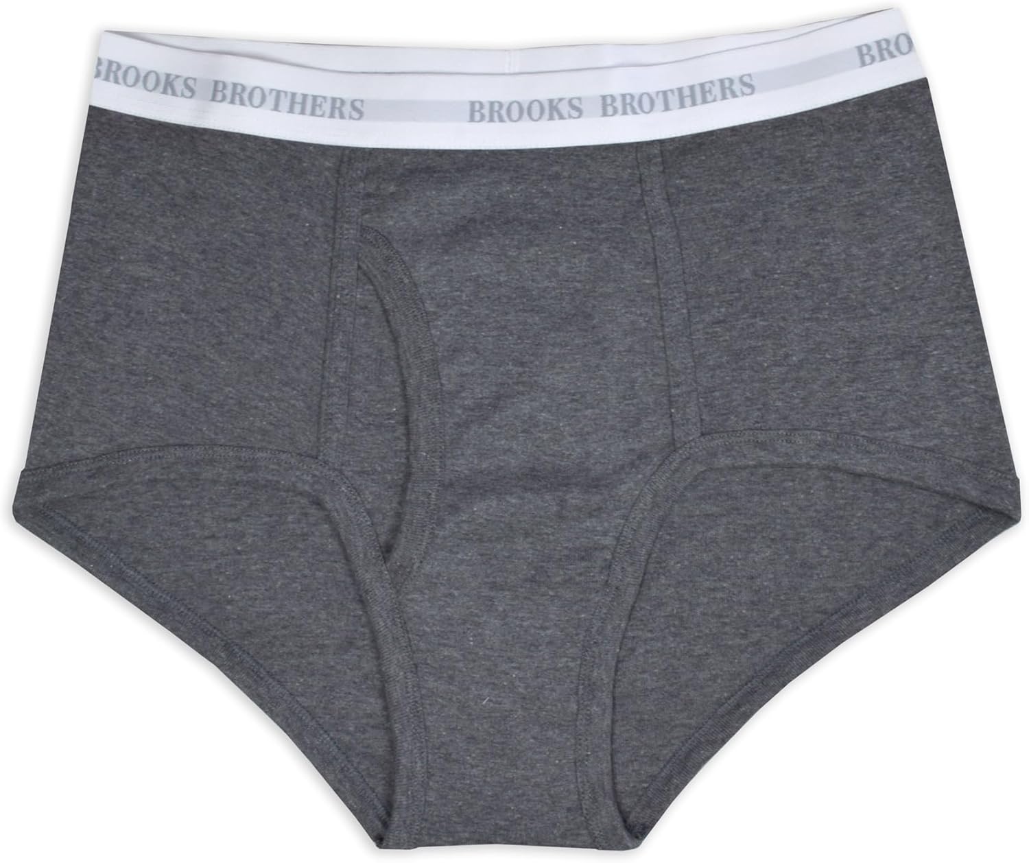 Brooks Brothers Men's Regular Fit Combed Cotton Stretch Briefs Underwear 3 Pack,