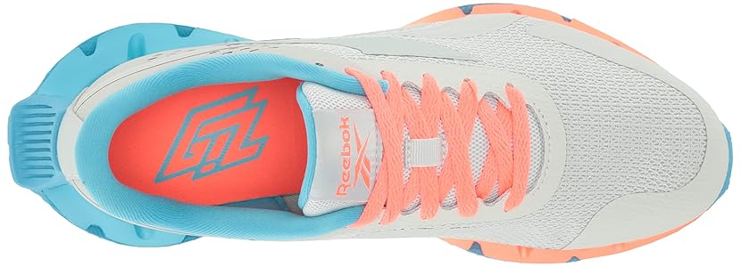 Reebok Unisex-Child Zig Dynamica 2.0 Alt Sneaker, Pure Grey