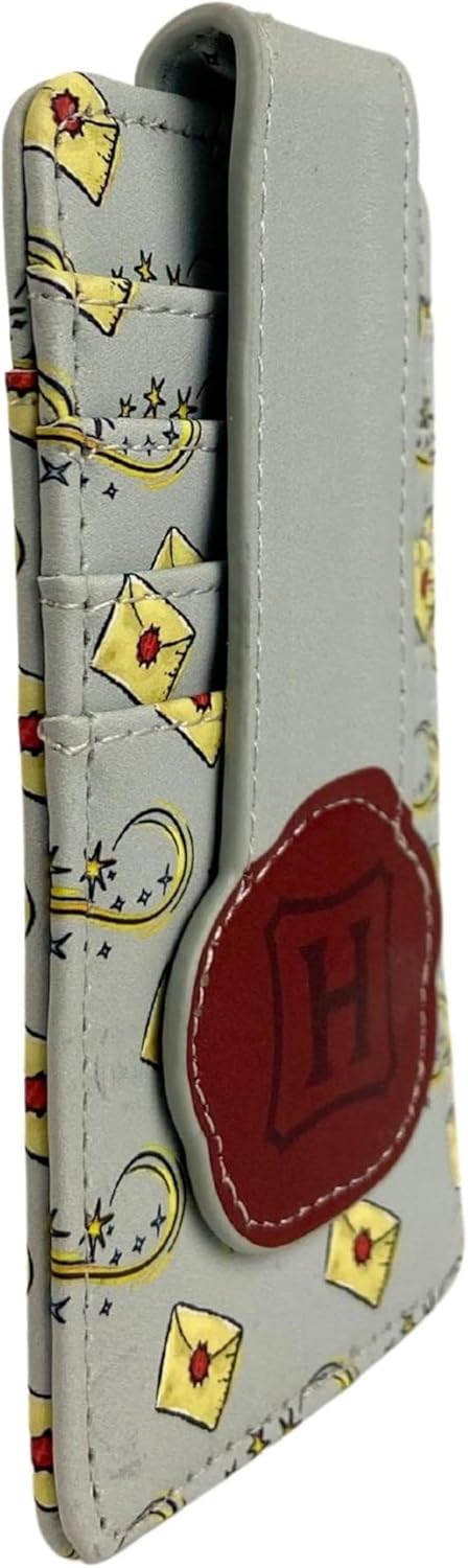 Harry Potter Card Holder Wallet Slim Compact (Gray) - Image 5