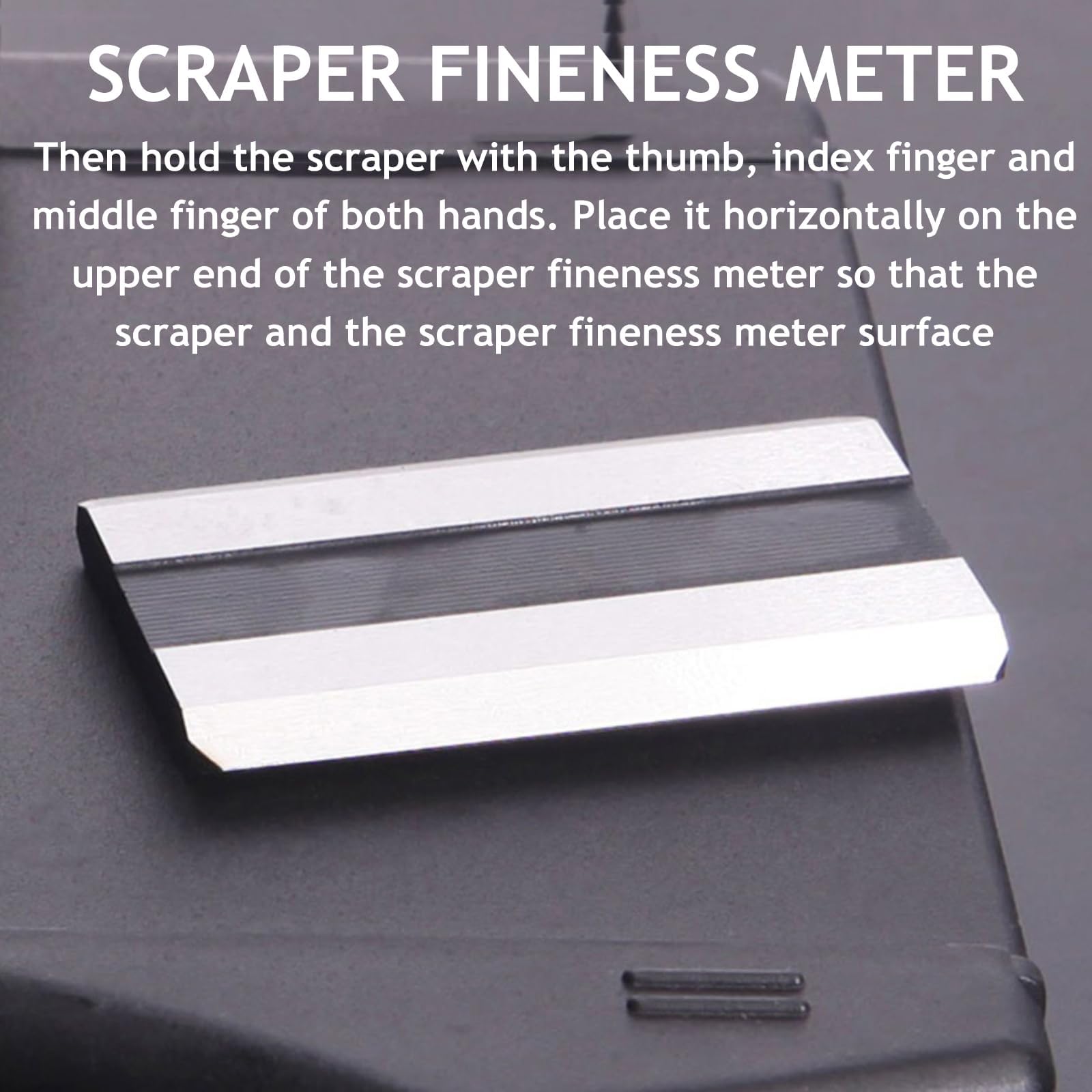 Misuratore di finezza in acciaio inossidabile a scanalatura singola, misuratore di finezza di macinazione, intervallo di scala 0-25um/0-50um/0-100um/0-150um, per plastica, inchiostro, produzione di ca