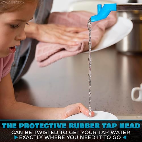 Miniatura 8 de Extensor de fregadero para niños pequeños, extensor de grifo de fregadero para niños pequeños, extensor de grifo de baño para niños, extensor de