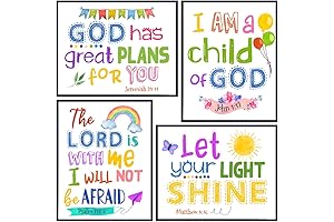 Christian Art for Kids: Nurture Young Hearts with God's Words