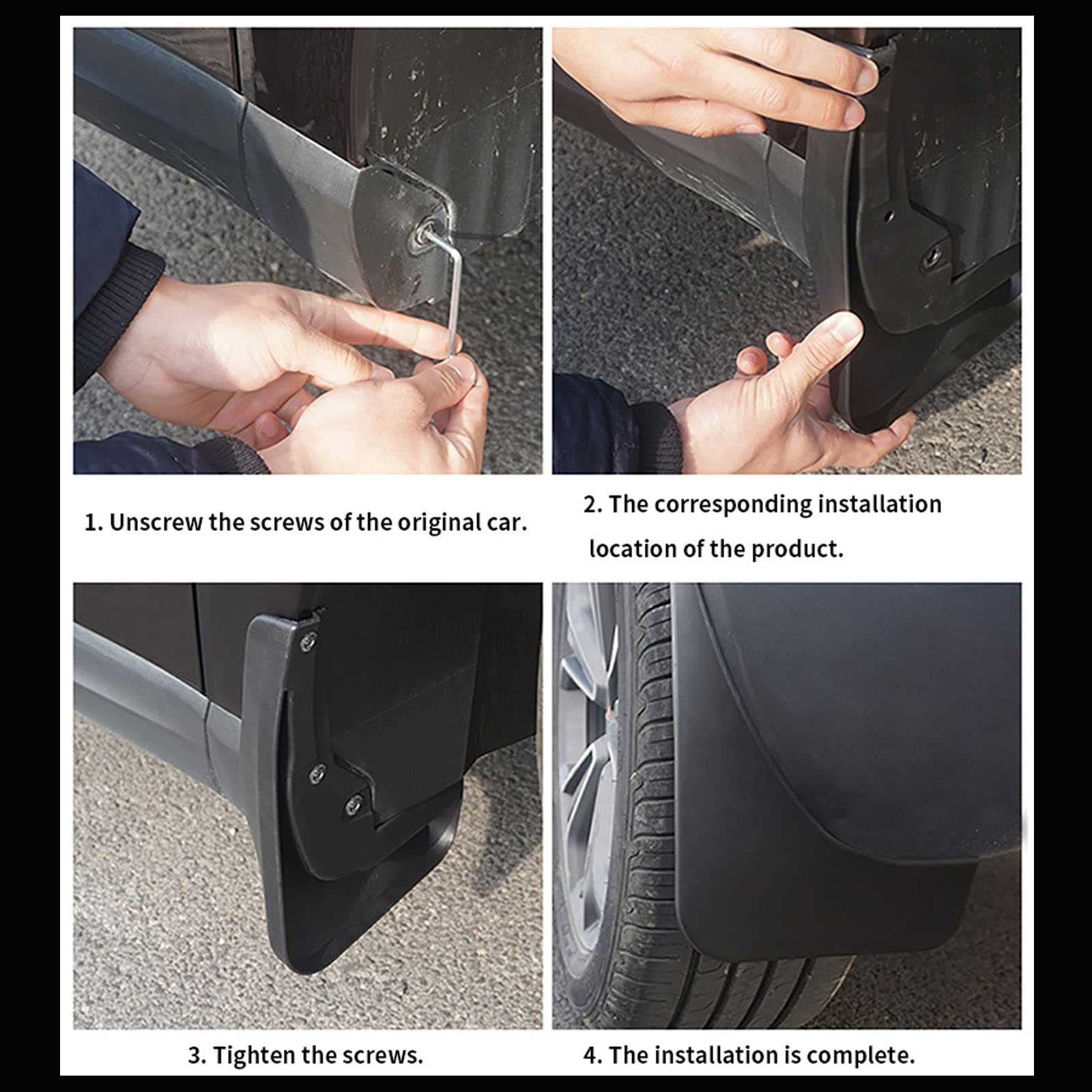 ジープJKラングラー用マッドフラップ 4枚セット ジープJKラングラー用マッドフラップ 4枚セット 楽天市場