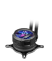 Vista 13 de ASUS Enfriador líquido ROG Strix LC III 360 ARGB LCD todo en uno para CPU - Intel® LGA 1700, 1200, 115X - AMD Socket AM4, AM5 - con LCD IPS de 2.1