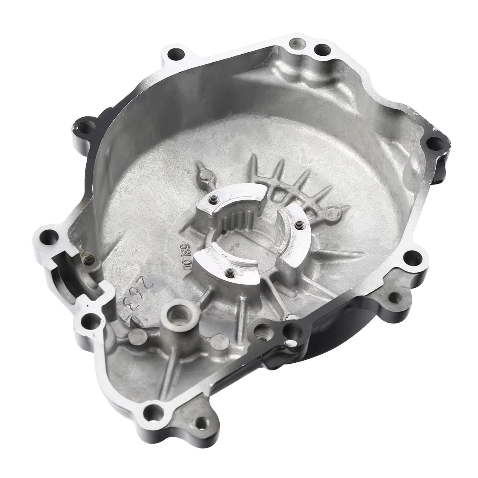 Alloggiamento Statore Moto Compatibile Con Yamaha Per YZF-R6 2003 2004 2005 Per R6S 2006 2007 2008 2009 2010 Motore Sinistro Statore Copertura Carter Parti Ricambio