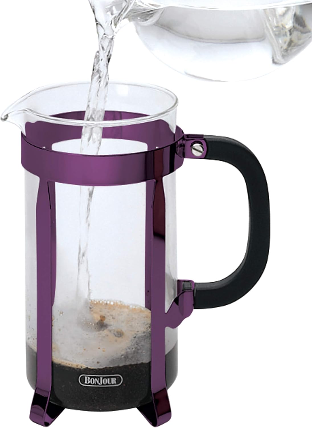 BonJour Maximus French Press Coffee Maker - 8 Cup, Purple