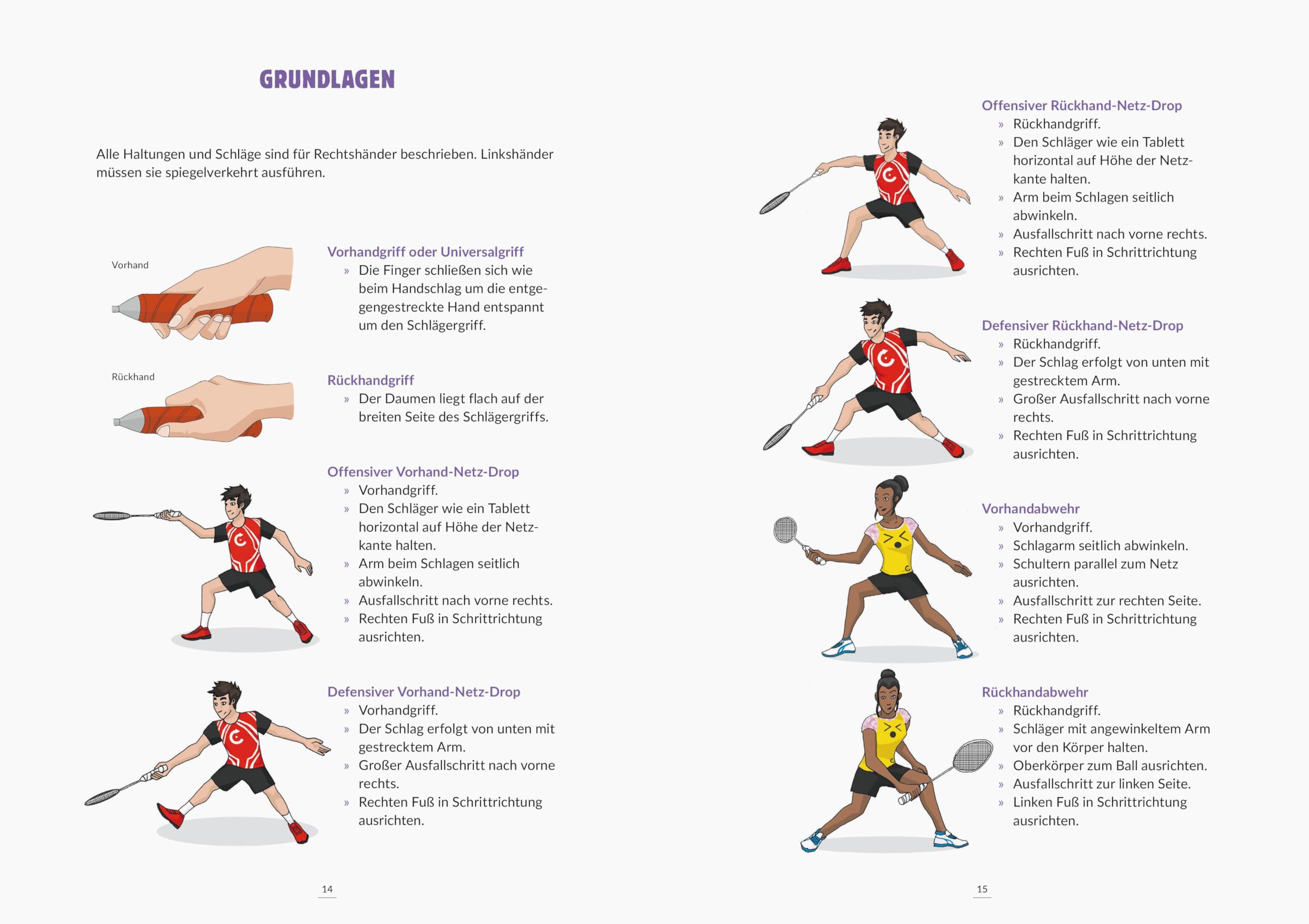 Badminton. Die 60 besten Trainingsspiele und -übungen. Für Kinder & Erwachsene. Badminton-Training für Sportunterricht, Wettkampf und Freizeitsport. Technik und Taktik trainieren, Leistung steigern.