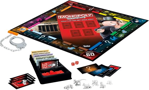 Monopoly Cheaters Edition Board Game | Family Game for 2-6 Players Ages 8+