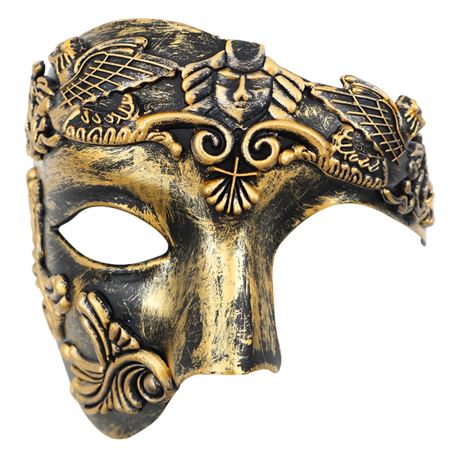 Masquerade Mask for Men, Retro Masquerade Mask, Phantom Of The Opera Mask