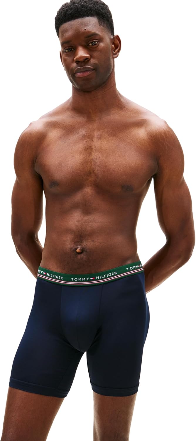 Tommy Hilfiger Men's Micro Classics Boxer Brief 3-Pack - Image 7