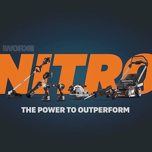 Miniatura 5 de Worx Nitro WX520L.9 Sierra circular inalámbrica Power Share de 20 V de 7.25 pulgadas con motor sin escobillas (solo herramienta)