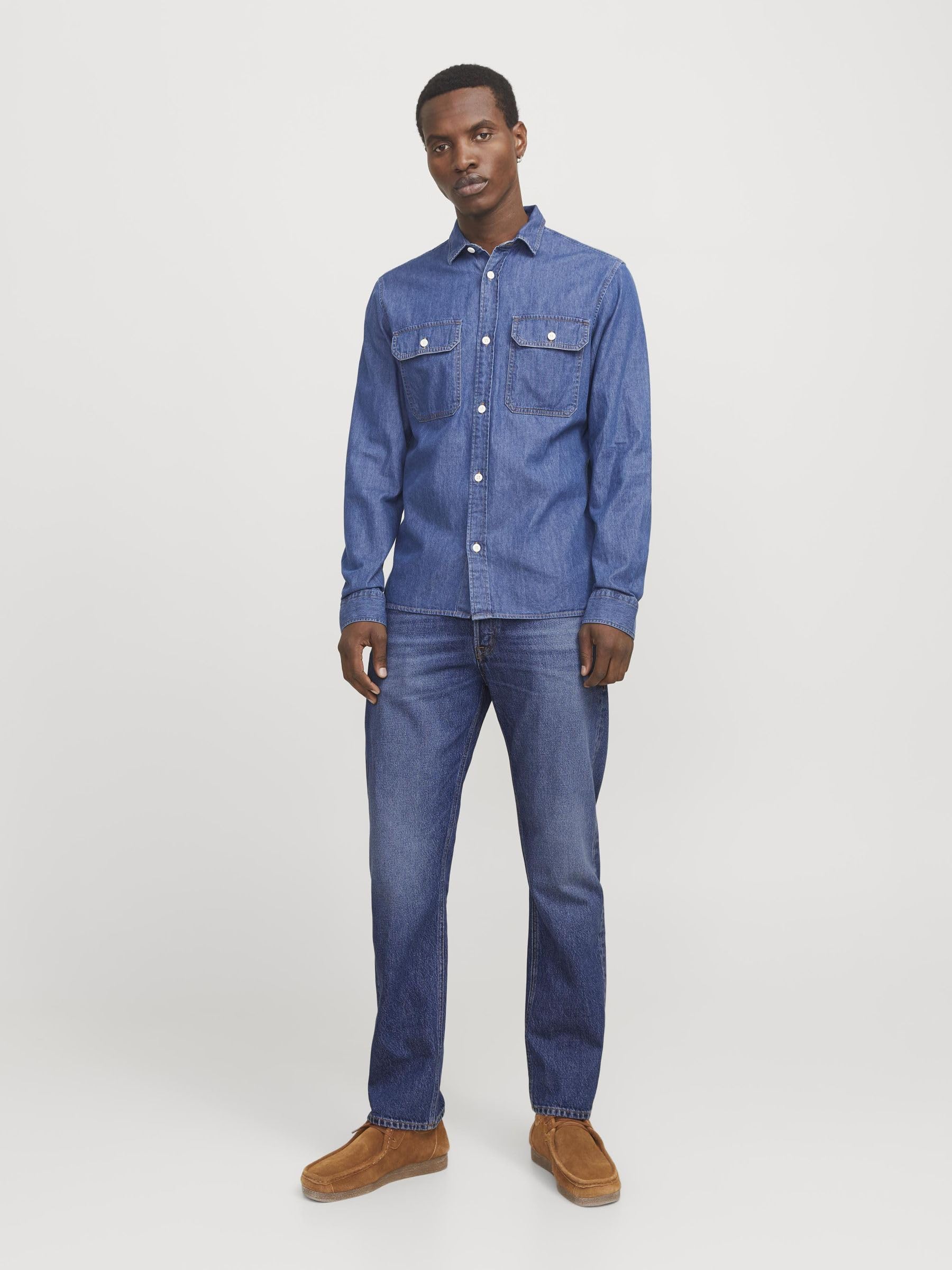 JACK & JONES Jjichris Jjoriginal Sbd 632 Noos - spodnie jeansowe Mężczyźni