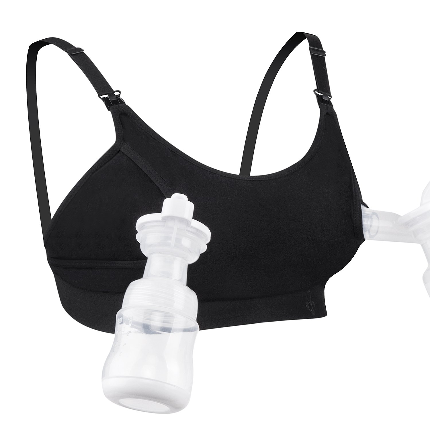 Hands-Free Nursing & Pumping Bra, Adjustable, No Color, Size No Size