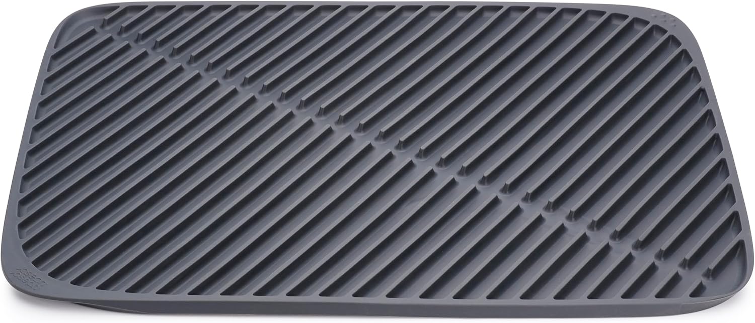 Joseph Joseph Flume Folding Draining Mat, Gray, Large