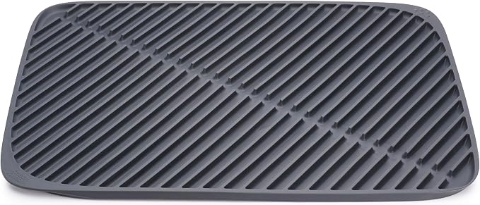 Joseph Joseph Flume Folding Draining Mat, Gray, Large