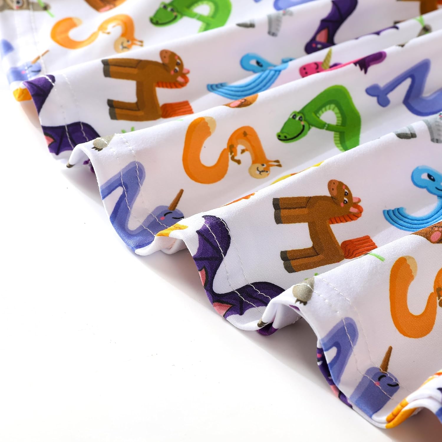 Toddler Girl Dress Back to School Pencil School Bus Print Dress Summer Outfits 3-8T - Image 5