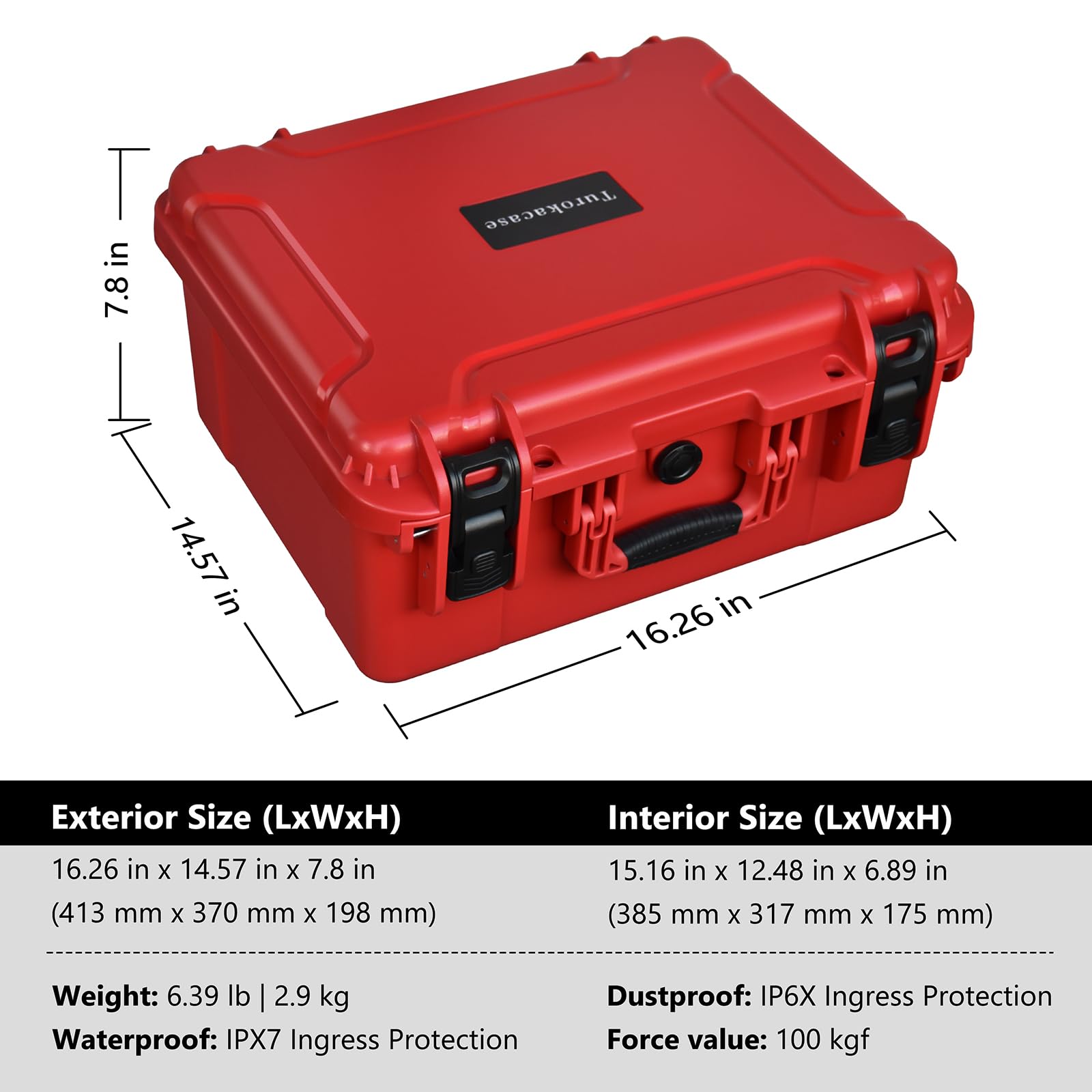 Air Compressor Hard Storage Case for Milwaukee M18 Inflator 2848