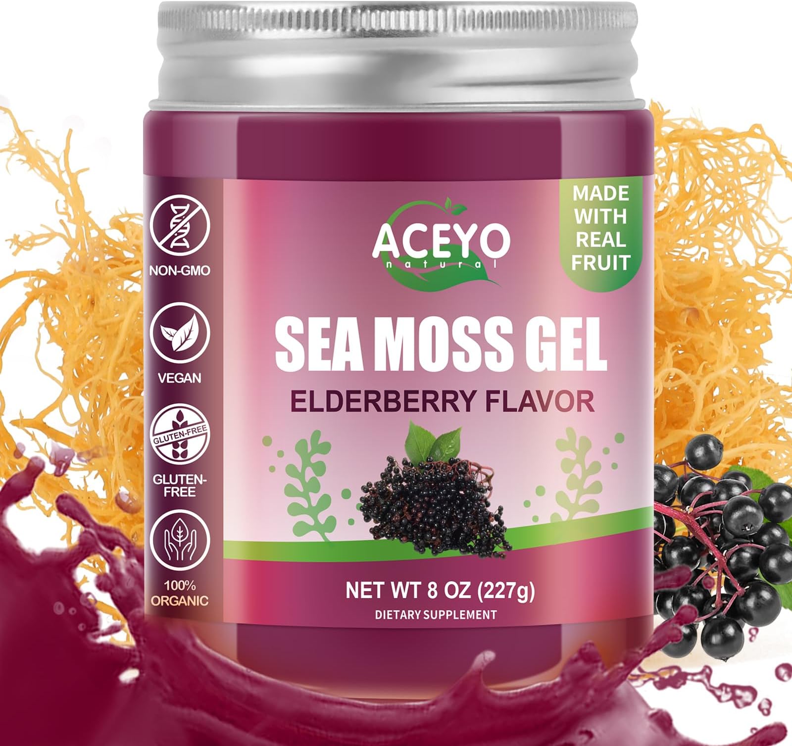 Elderberry Syrup for Kids and Adults Natural Immune