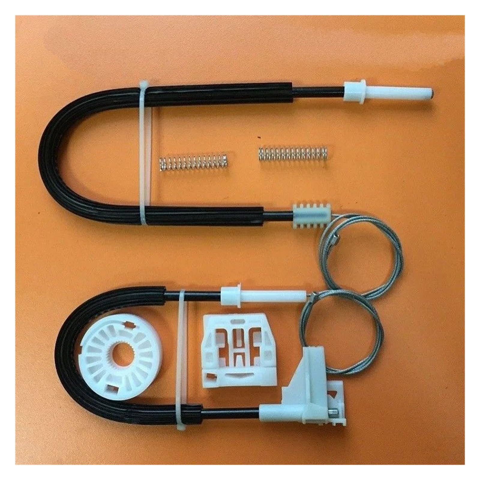 SAMWDK Glass Lifter for Skoda for Octavia Type 1U 1996 1997 1998 1999 2000 2001 2002 2003-2004 Rear Left Side Window Regulator Repair KIT Car Window Regulator