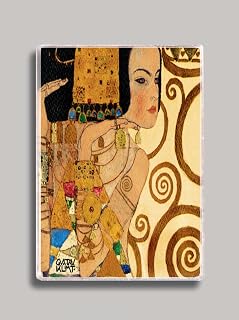 Gustav Klimt Expectations Detail Refrigerator Magnet