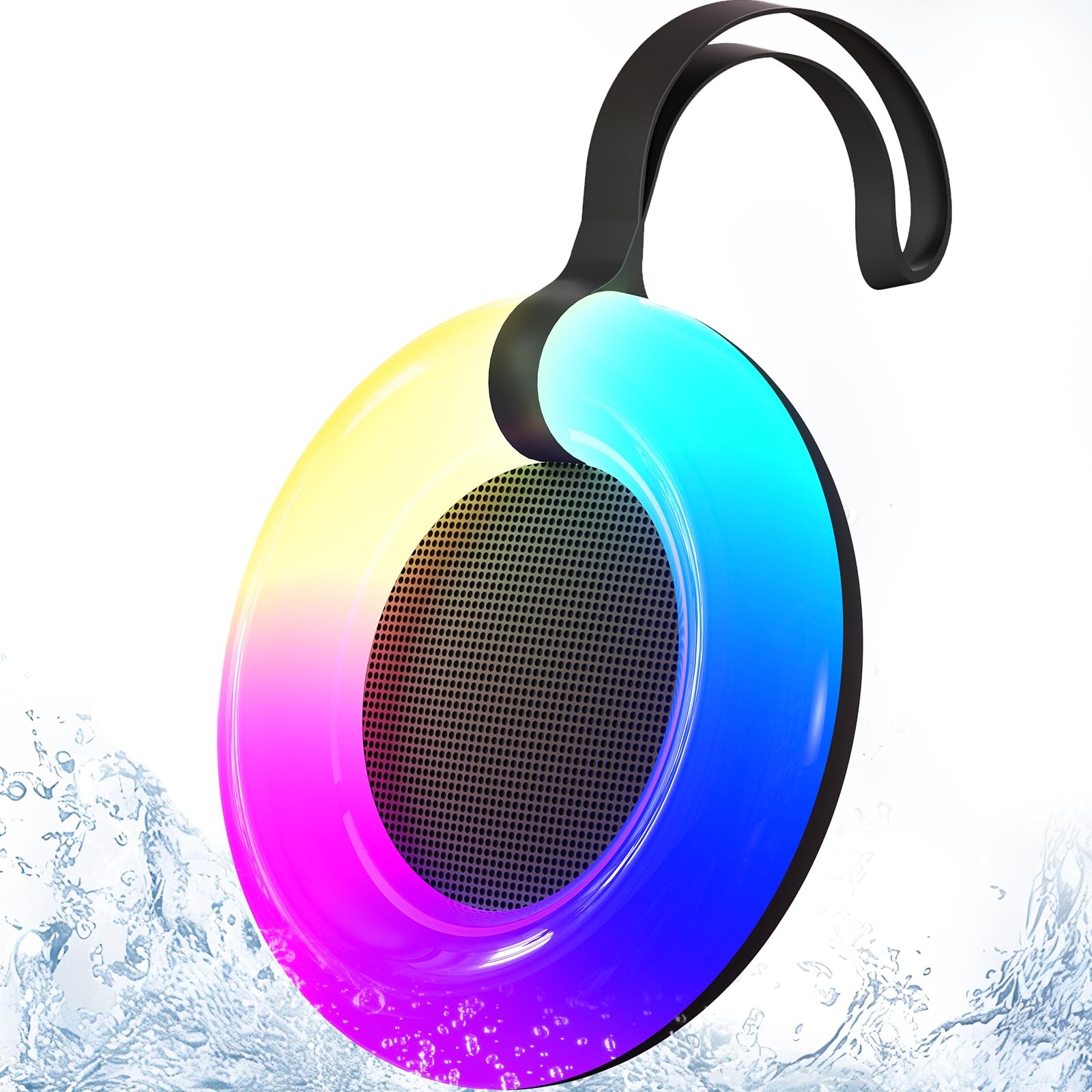 Amazon.com: Xinborry IPX7 Waterproof Speaker with Dynamic LED