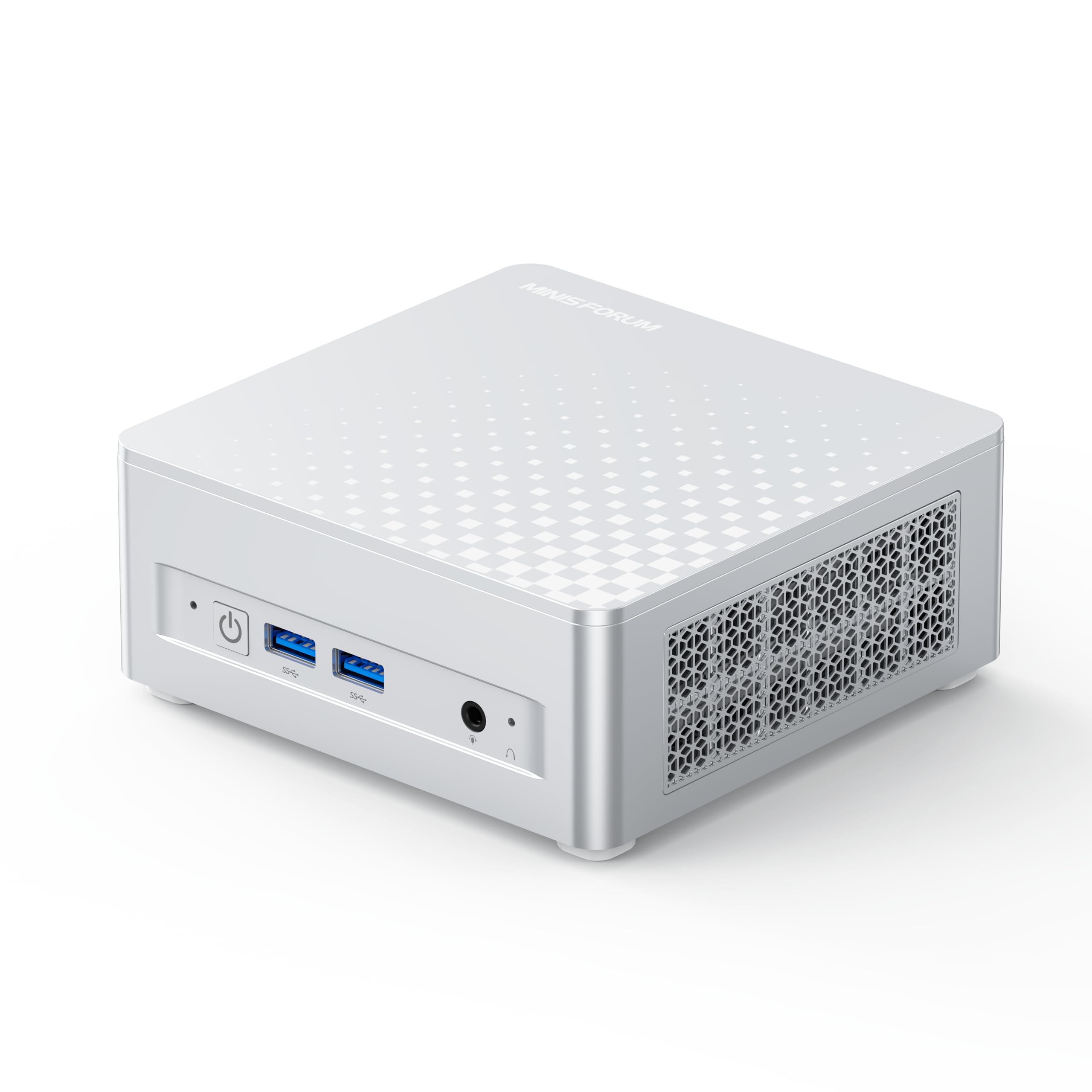 MINISFORUM Mini PC M1 Plus, Intel Core i5-12600H (12 núcleos/16 subprocesos, 4,5 GHz), 16 GB de RAM DDR5, SSD de 512 GB, Triple Pantalla 4K (HDMI/DP/USB 4.0), Doble 2,5 GbE, Wi-Fi 6E
