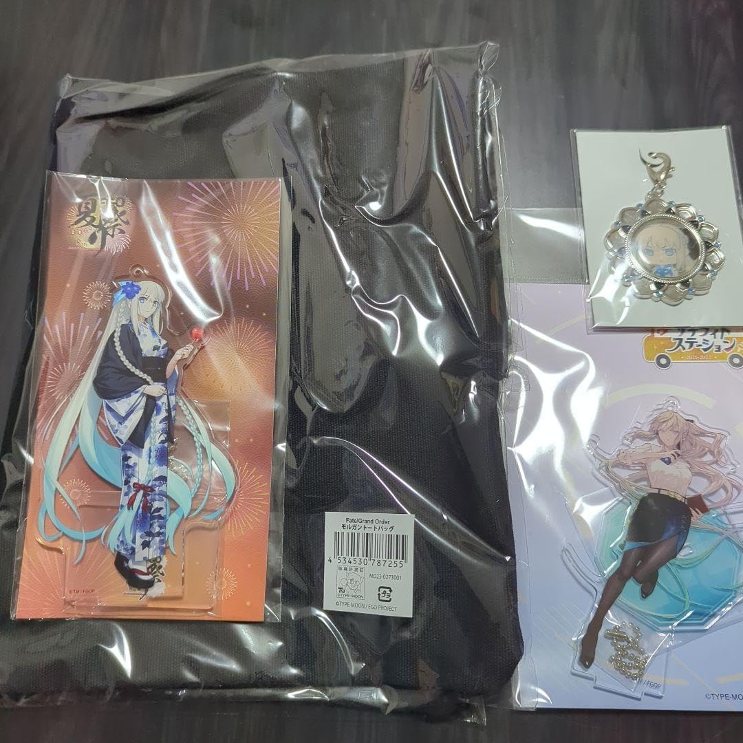 FGO モルガンセット fgo ガチャメイト ホログラム缶バッジセット