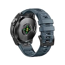ANBEST Cinturino per Garmin Fenix 7, 6, 6 Pro, 5, 8 47mm, Cinturino 22mm Quick-fit Silicone per Fenix 7 Pro, 5 Plus, Forerunner 965, 955, 945, 935, Epix 2, Pro 47mm