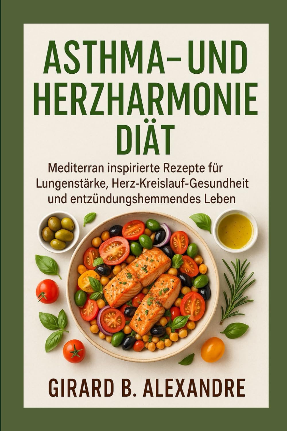 Asthma- und Herzharmonie-Diät: Mediterran inspirierte Rezepte für Lungenstärke, Herz-Kreislauf-Gesundheit und entzündungshemmendes Leben