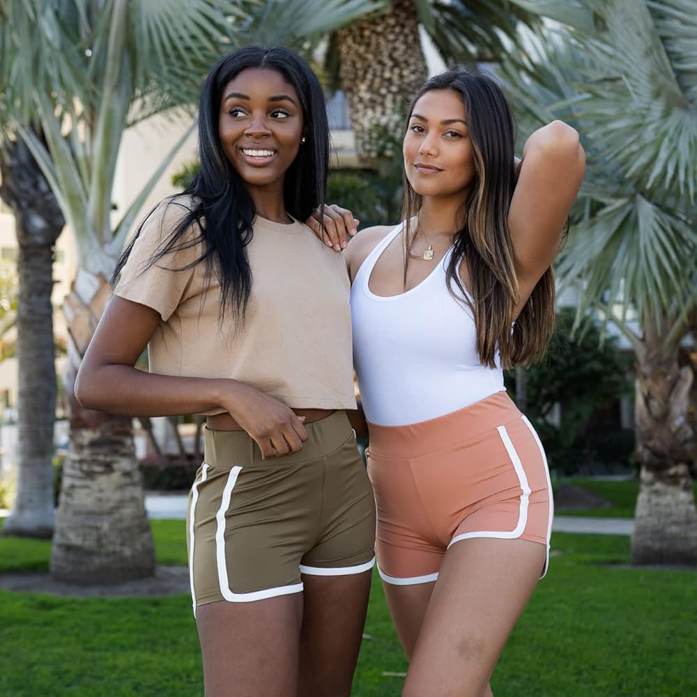 Amazon.com: NioBe Clothing Womens High Waist Athletic Nylon