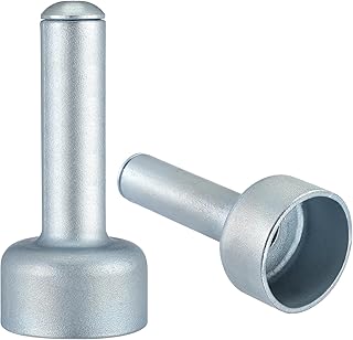 2 Pack 1.98 Inches Trailer Dust Cap Installation Tool Trailer Axle Dust Cap Removal Tool for 1.98 Inches Wheel Cover