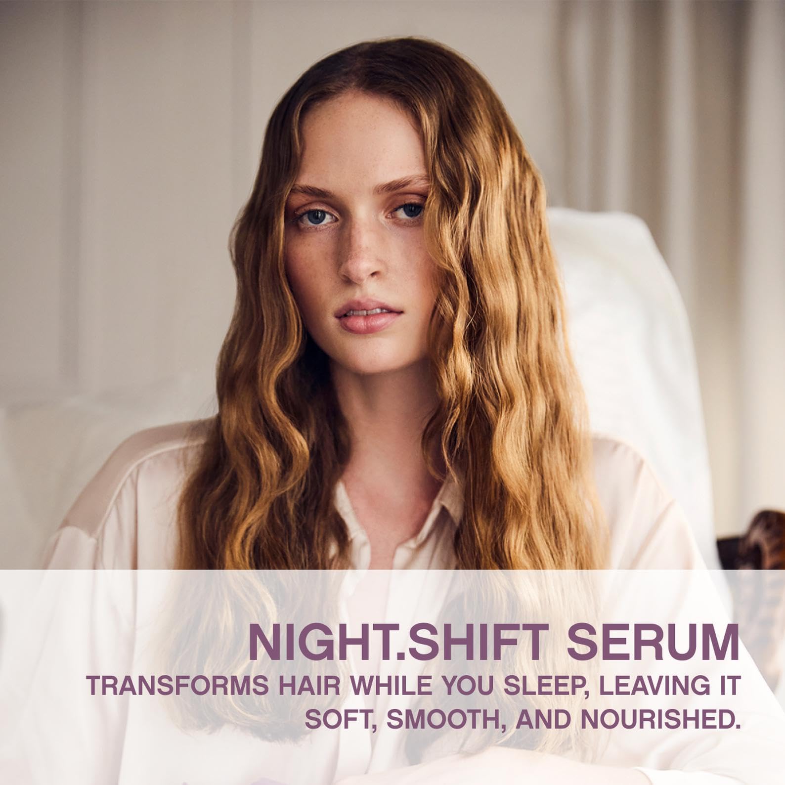 KEVIN.MURPHY NIGHT.SHIFT lekkie serum do włosów na noc, wspomaga nawilżenie i miękkość, pielęgnacja włosów zawiera kwas hialuronowy i australijską śliwkę kakadu, 100 ml