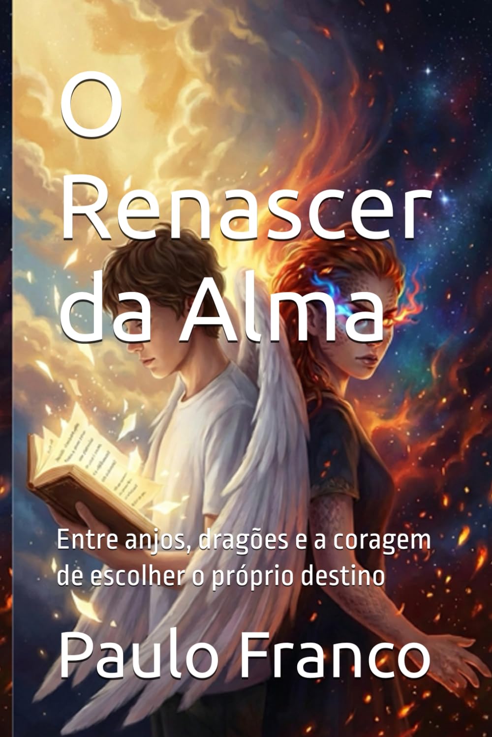 O Renascer da Alma: Entre anjos, dragões e a coragem de escolher o próprio destino (Poesias & Autoajuda)