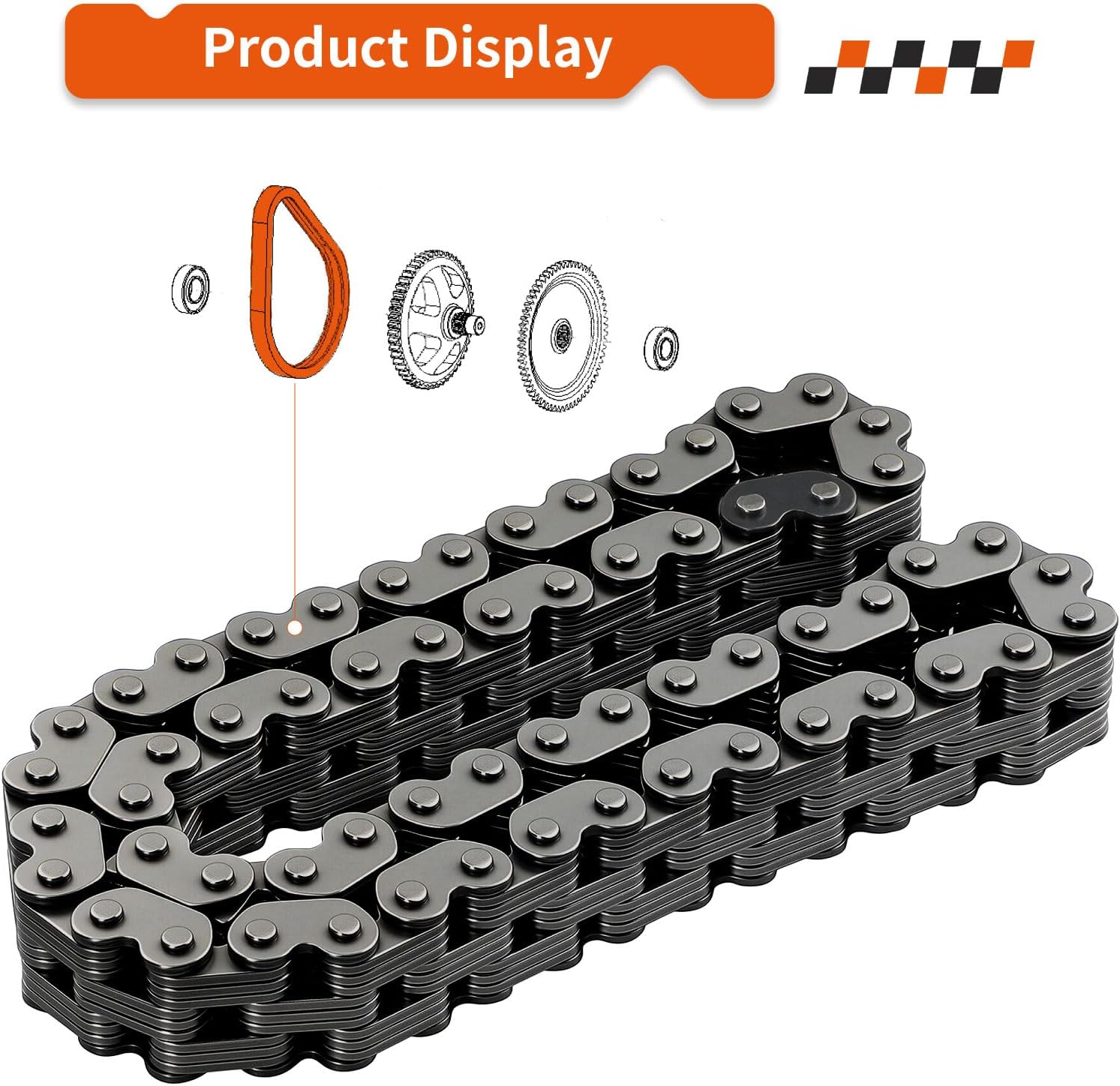 Silent Transmission Chain For Polaris Trail Blazer Scrambler 250 330 400 500 Sport 400L 1994-2013 3233111