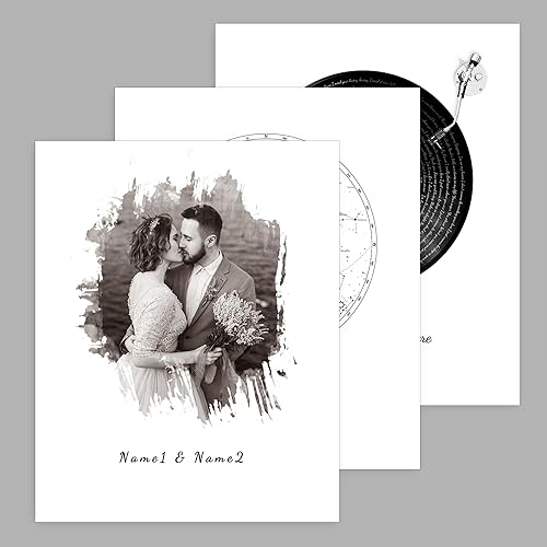 Vista 158 de Letras de música personalizadas, canciones, lienzo/fotos sin marco/impresiones enmarcadas con corazón en nombres de corazón, fecha de carga de fotos