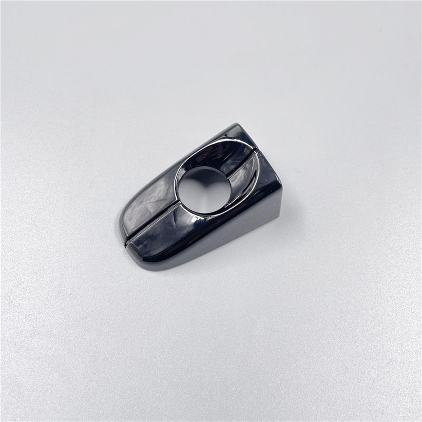 LMGBJJN Fit for Ford Focus Escape 2012-2017 Door Ouer Handle with Cap Black Painted(Have Hole Cap)