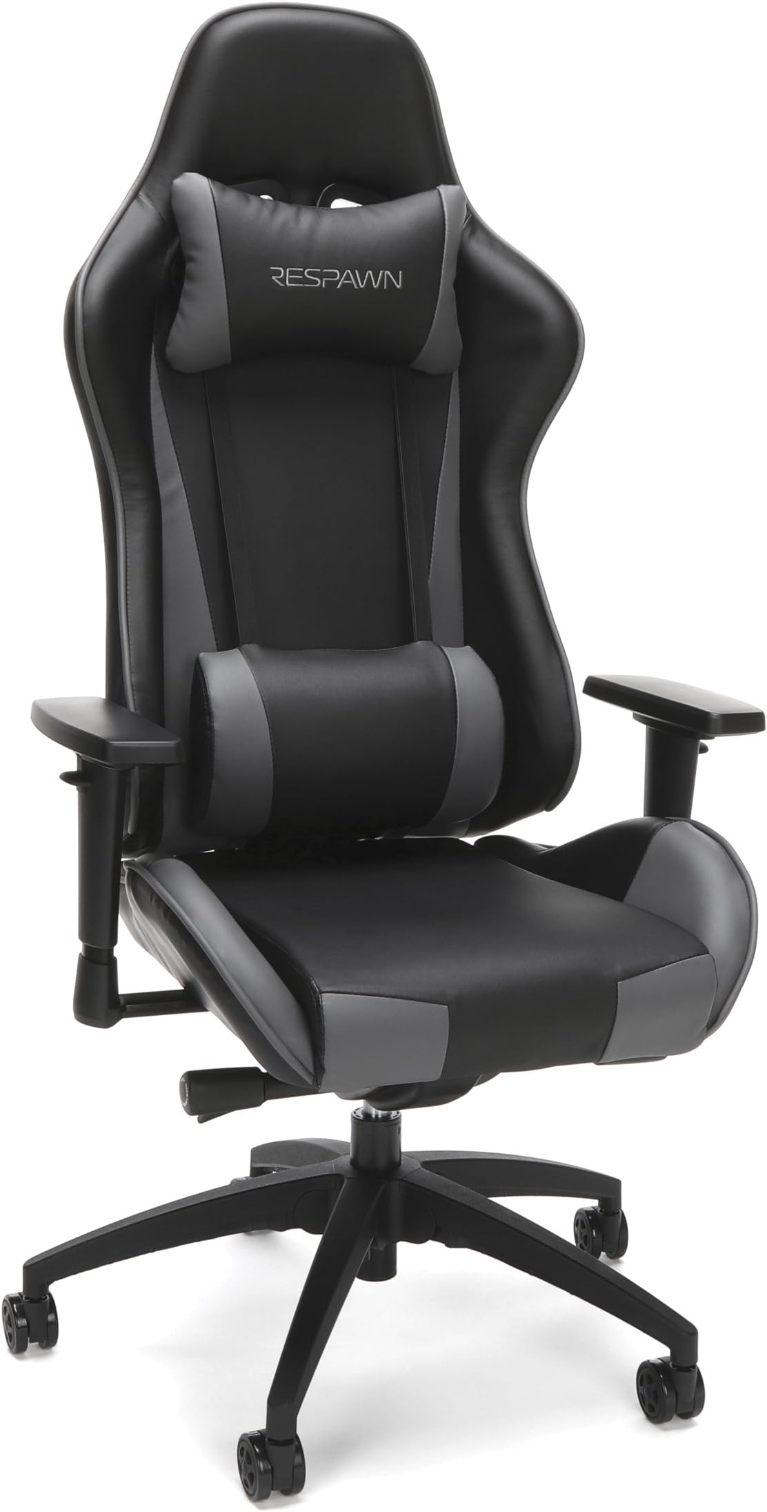 RESPAWN 105 Racing Style Gaming Chair, in Gray (RSP-105-GRY)