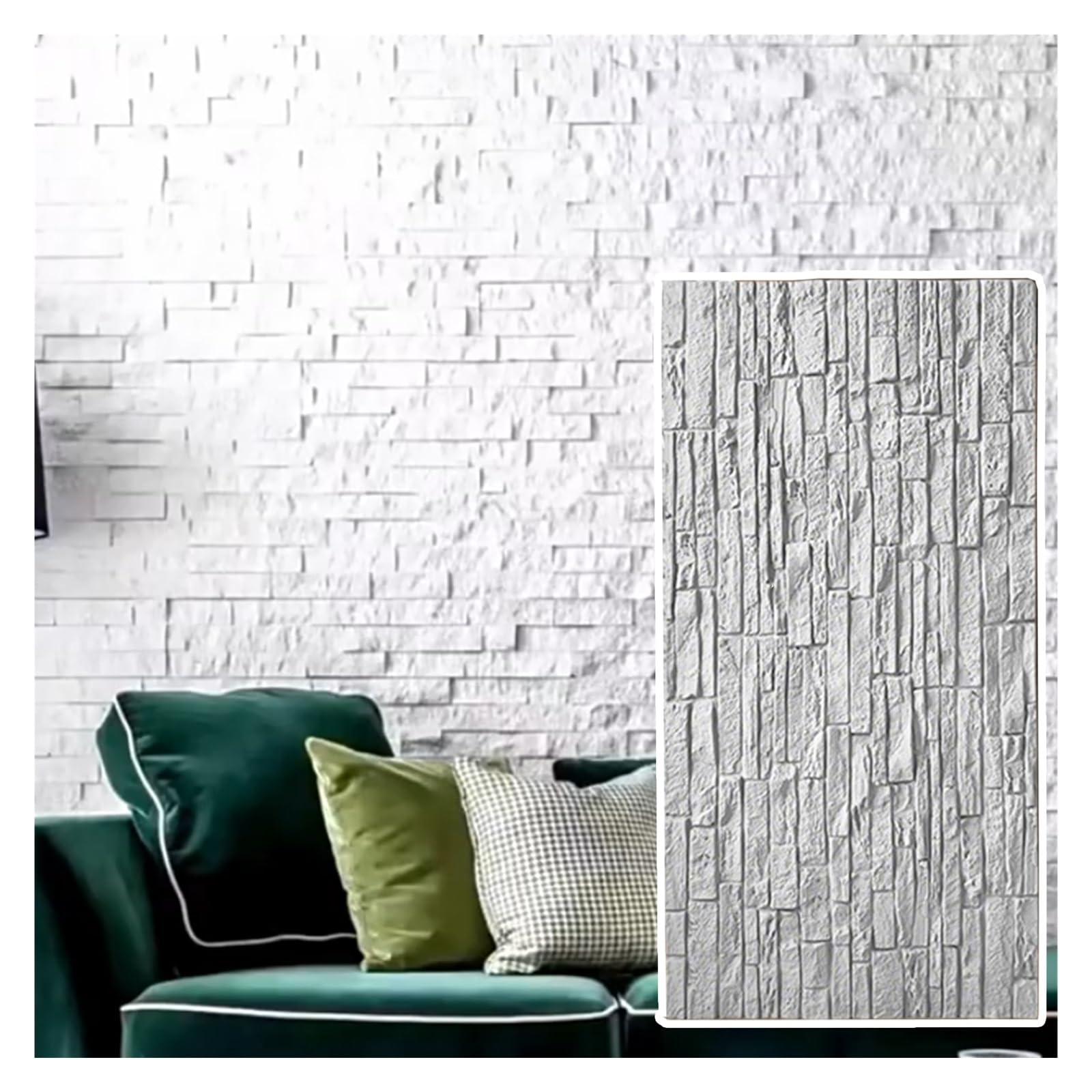 Paneles de pared 3D de facil instalacion para renovar azulejos de interior