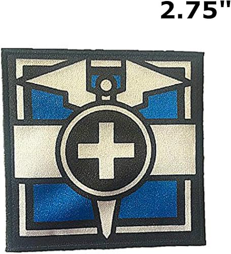 Miniatura 2 de Rainbow Six Siege Doc 2.75" Insignia Táctica Apliques Gancho Gancho Cierre Parche